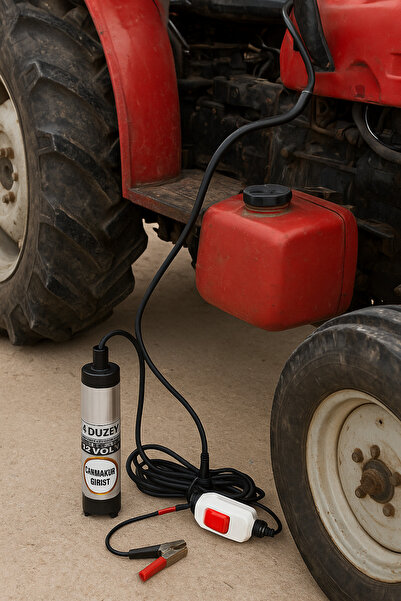 DÜZEY POMPA Düzey 12 Volt Çakmaklık Girişli Dalgıç Mazot-ince Yağ-su Aktarma(SIVI TRANSFER) Pompası (BİDON TİP)