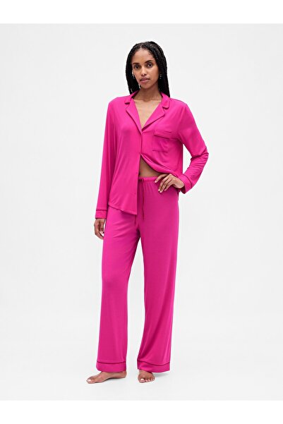 GAP Kadın Pembe Modal Pijama Pantolon