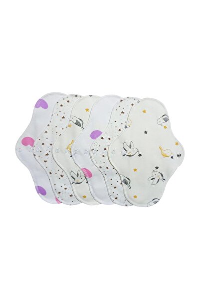 Ponped Bamboo Washable Natural Women's Pad 6 Pieces (normal)