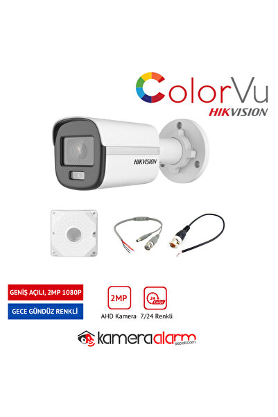 kamera alarm sepeti HIKVISION DS-2CE10DF0T-LPFS 2MP GECE GÜNDÜZ RENKLİ AHD BU...