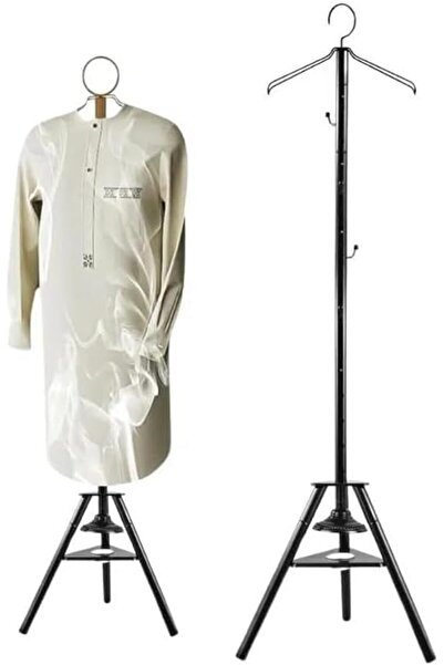 Türkiye Clothes Steaming Stand with Incense Burner, Bakhoor Holder, Garment H...