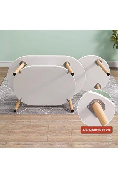 Türkiye Modern Nesting Coffee Table, Wood MDF Combination Sofa Side Corner End Table