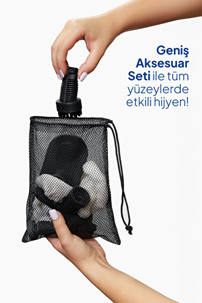 Fakir Multy Clean Buharlı Temizleyici–Profesyonel Hijyen, Kimyasalsız Temizlik,2in1