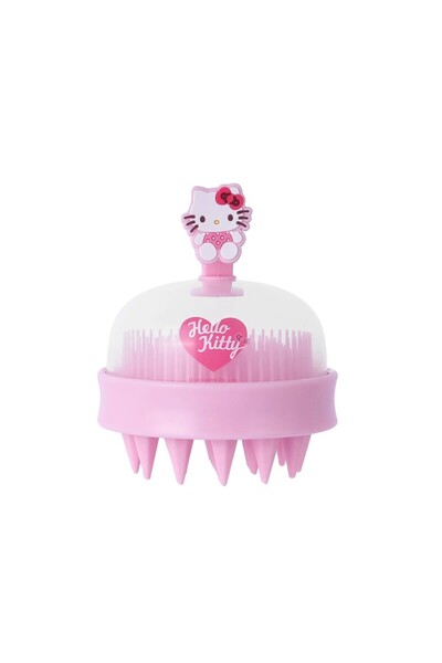 Miniso Sanrio Lisanslı Hello Kitty Pembe Serisi Masaj Aleti Şampuan Fırçası