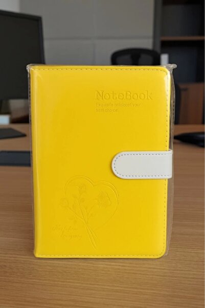 Evistro مفكرة مغناطيسية يومية مفكرة ملاحظات صفراء منتج مستورد