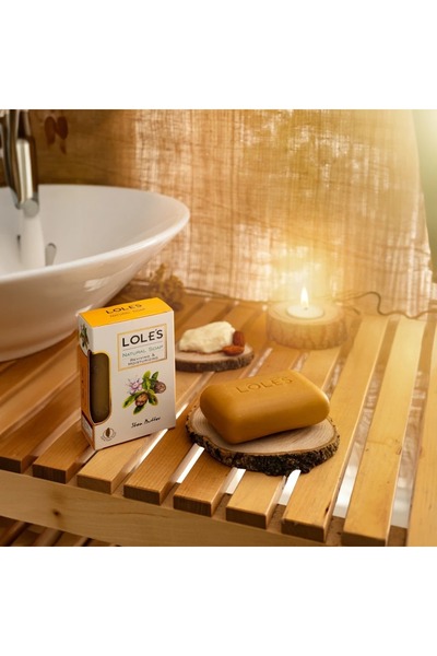 Lole's Luxury Pure Natural Soap, Shea Butter Beauty Bar, 150g