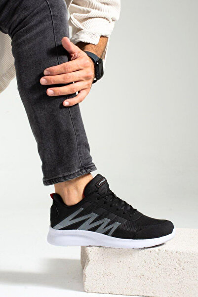 Zerenyus Ортопедични унисекс черно-бели спортни обувки - водоустойчиви - тесен крой