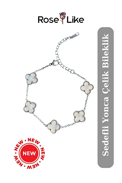 RoseLike Clover Steel Bracelet