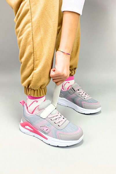 Zerenyus Pletiva Ice Powder Velcro Sportske cipele za devojčice