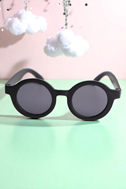 MACERATİ Nordic Unisex Round Frame 0-10 Years Old Children Uv400 Sunglasses