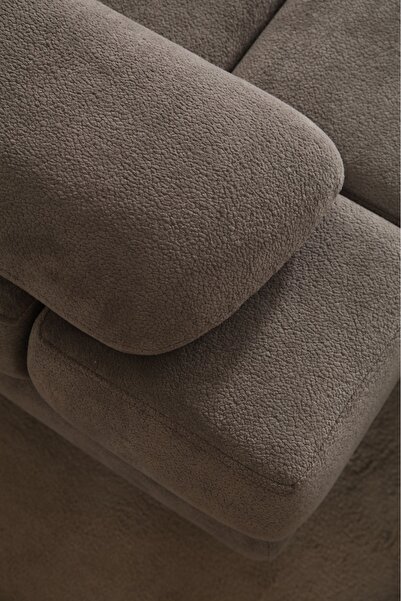 Evondi VİYANA 3'LÜ KANEPE KOLTUK - GÜRGEN İSKELET, SİLİNEBİLİR KUMAŞ