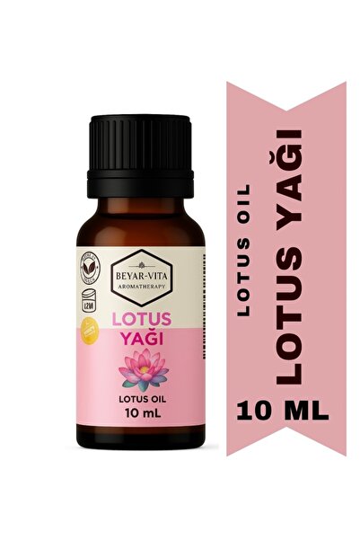 BEYARVİTA Lotus Yağı – 10 ml – – Doğal – Damlalıklı Cam Ambalaj