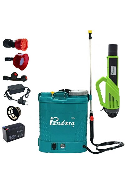 Pandora 12 L battery-powered spray pump set + Electric atomizer, Vermorel