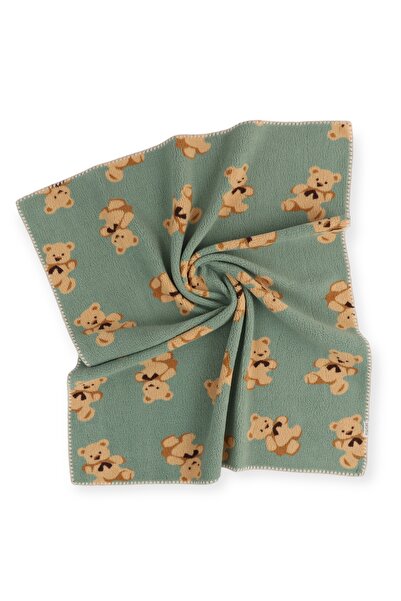 Bebitof Cute Wellsoft Blanket with Bear Pattern