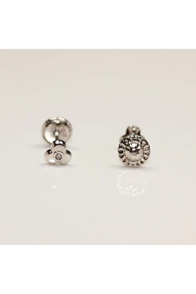 Diva Gold White gold earrings with diamond