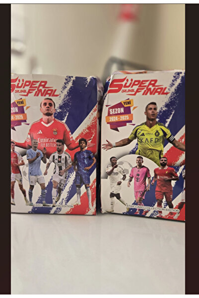 ERTOYS STORE Süper Mekanik Adamlar 3'lü Seri Futbolcu Kartı 50 Paket 150 Kart...