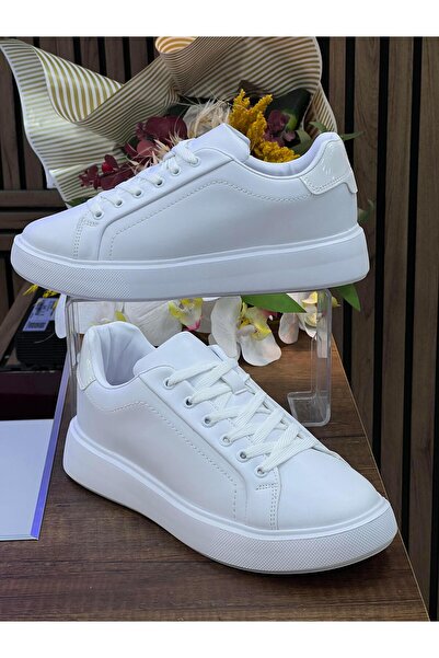 homiro Férfi fehér talpú, fűzős sportcipő