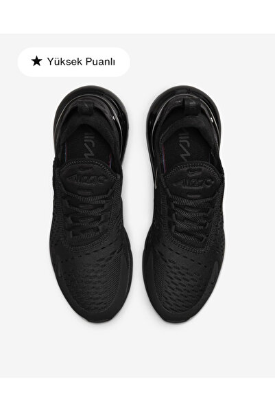 Nike NİKE Air Max 270 ünisex siyah spor ayakkabı
