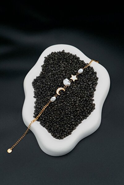 TREND COLLECTİON Paslanmaz Çelik Gökyüzü Pinterest Tasarım Gold Kadın Bileklik