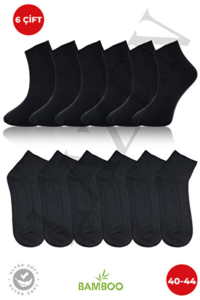 Lazen 6 أزواج من الجوارب الرجالية المصنوعة من الخيزران - هيكل مرن ناعم - جوار...