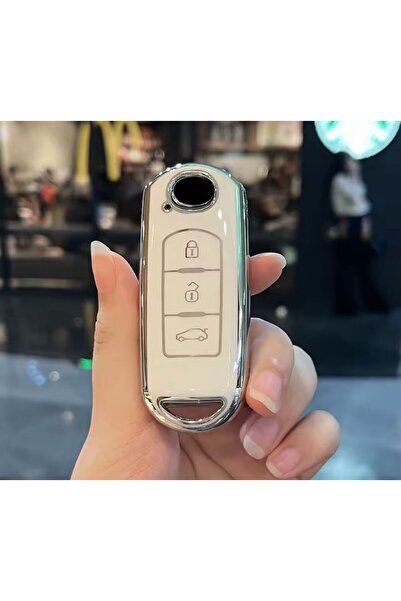 ŞENYILDIZ AKSESUAR حافظة حماية لمفتاح Mazda 2 3 5 6 Cx5 Cx7 Cx9 Mx5 يرجى صنع نموذج متوافق