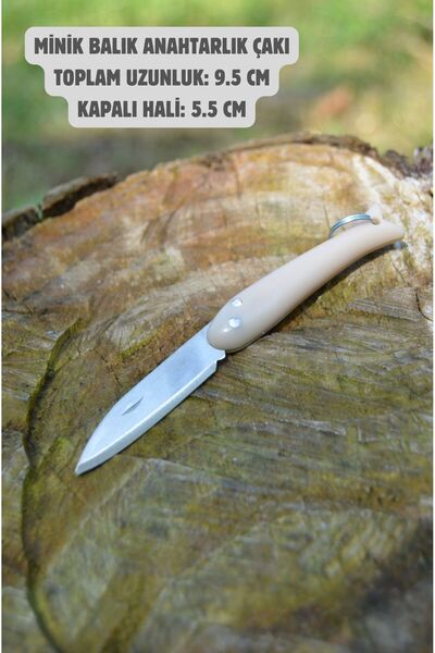 BIÇAK DOĞADA Anahtarlık Çakı, Küçük Balık Çakı, Mini Çakı, Yatağan Bıçağı, Ce...