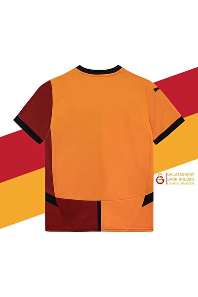 Galatasaray Orijinal Lisanslı 24-25 Sarı - Kırmızı 5 Yıldızlı Çocuk Forma Set