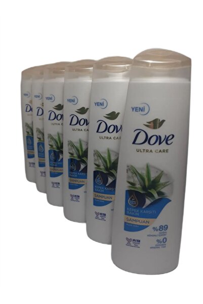 Dove ŞAMPUAN KEP.KAR. ALOE VERA 400ML 6 ADET