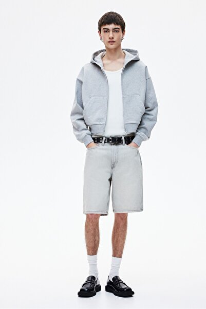 H&M Relaxed Kot Şort