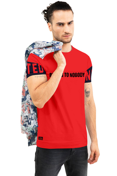 COLOR HUNT 100% Cotton Mens Crew Neck T- Shirt with Treding Prints