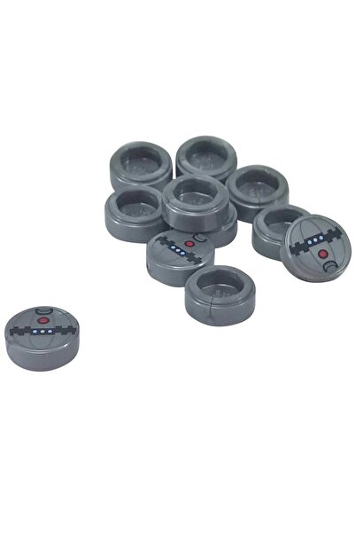 LEGO يتم شحن قطعتين من قطعة البومبا الفضية الأصلية المخصصة من ميني فيجر من سل...