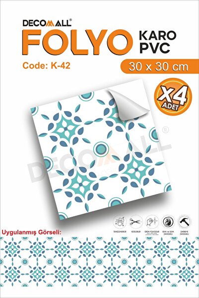 DECOMALL K-42 FOLIE AUTOADEZIVĂ FOLIE RESISTENTĂ LA APĂ Pardoseală Bucătărie ...