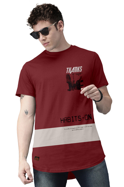 COLOR HUNT 100% Cotton Mens Crew Neck T- Shirt with Treding Prints