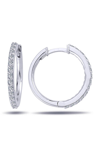 Lova Pırlantalı Halka Küpe - 3030042