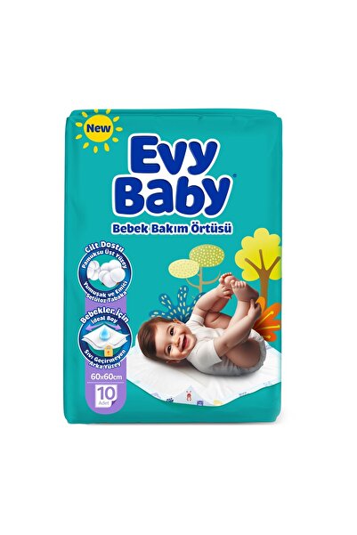 Evy Baby BEBEK BAKIM ÖRTÜSÜ 60X60 10 ADET