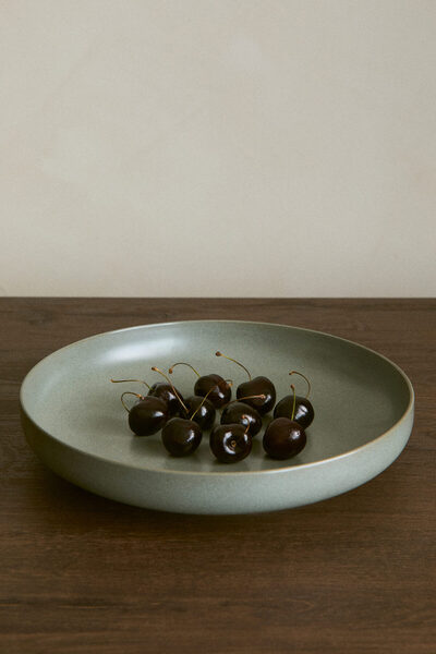 H&M Reaktif Sırlı Stoneware Servis Kasesi