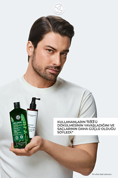 Yves Rocher Güçlendirici Prebiyotik Şampuan-Saç Dökülmesine Karşı/Anti-Chute-SLS,SLES içermez,Vegan-300ml
