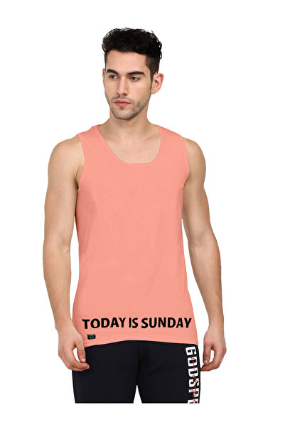 COLOR HUNT Men’s Sleeveless Slim fit Cotton T-Shirt
