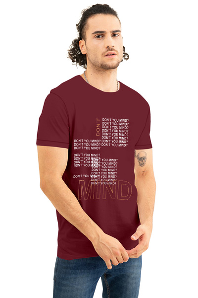 COLOR HUNT 100% Cotton Mens Crew Neck T- Shirt with Treding Prints