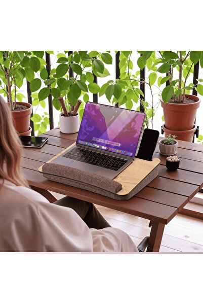 Vigo Wood MİNDERLİ LAPTOP SEHPASI (LS016)