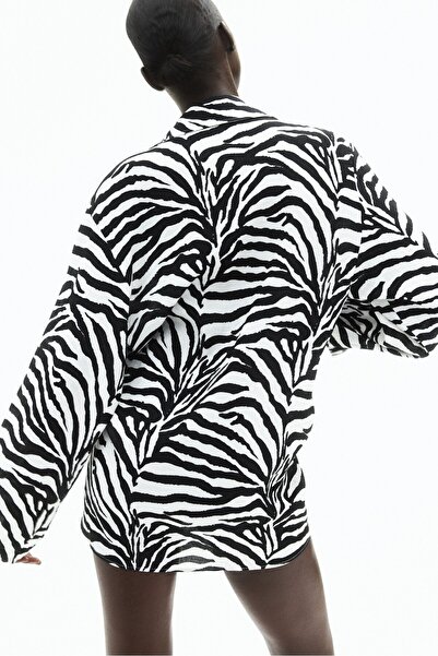 H&M Bağcık Detaylı Plaj Elbisesi