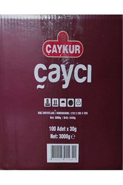 Çaykur Çaycı Demlik Poşet 3000 gr