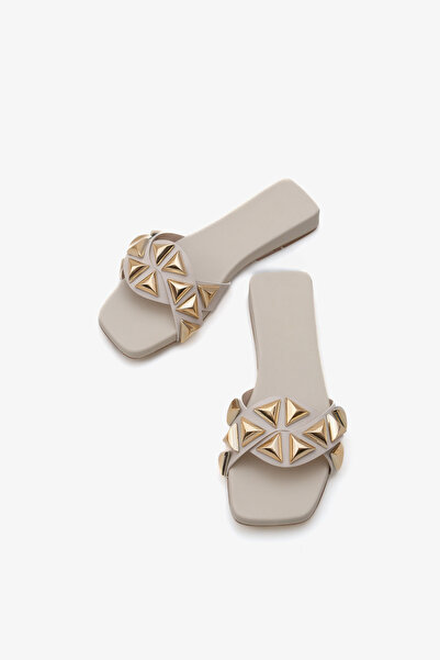 LOJO Women's Thick Sole, Stone Casual Slippers Hezy