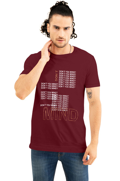 COLOR HUNT 100% Cotton Mens Crew Neck T- Shirt with Treding Prints