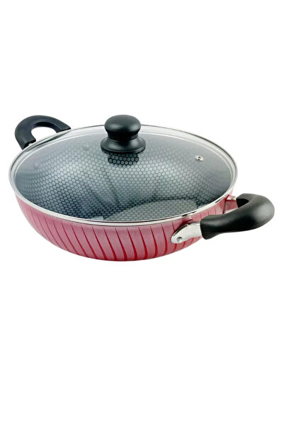 BAROLY Non-stick Tefal Deep Frypan with Lid 30cm