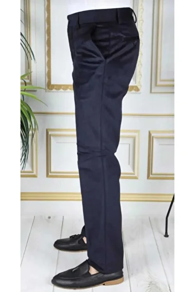 şalvarcı Men's Texture Soft Velvet Trousers