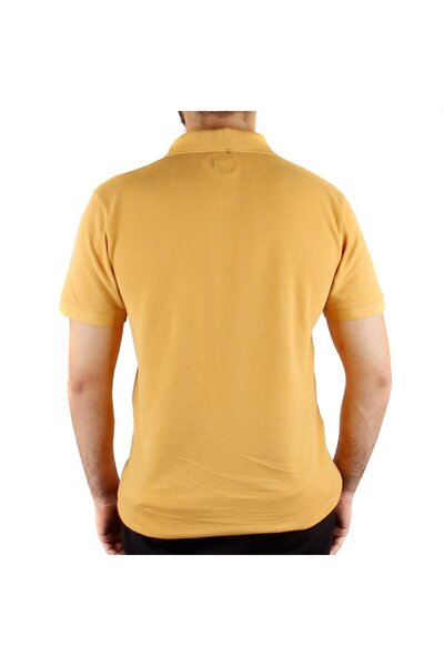 SailLakers Ανδρικό μπλουζάκι A+ Naples σε κίτρινο χρώμα Polo λαιμόκοψη