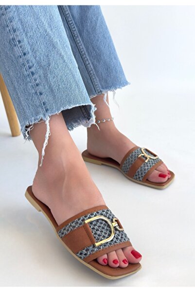 MODA55 Pier Tan Skin Slippers
