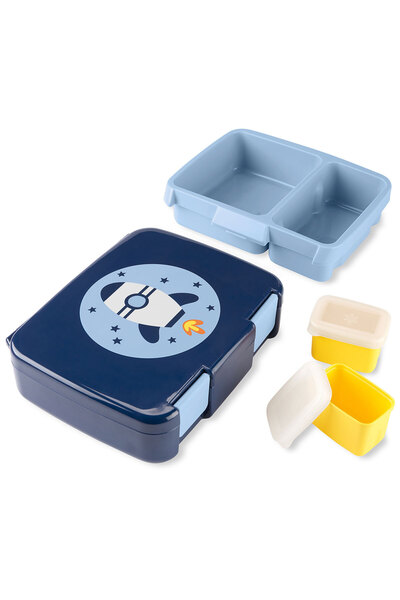 Skip Hop Rocket Spark Style Bento Lunch Box