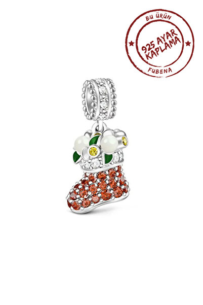 Fubena Taşlı Patik Sallantılı Charm